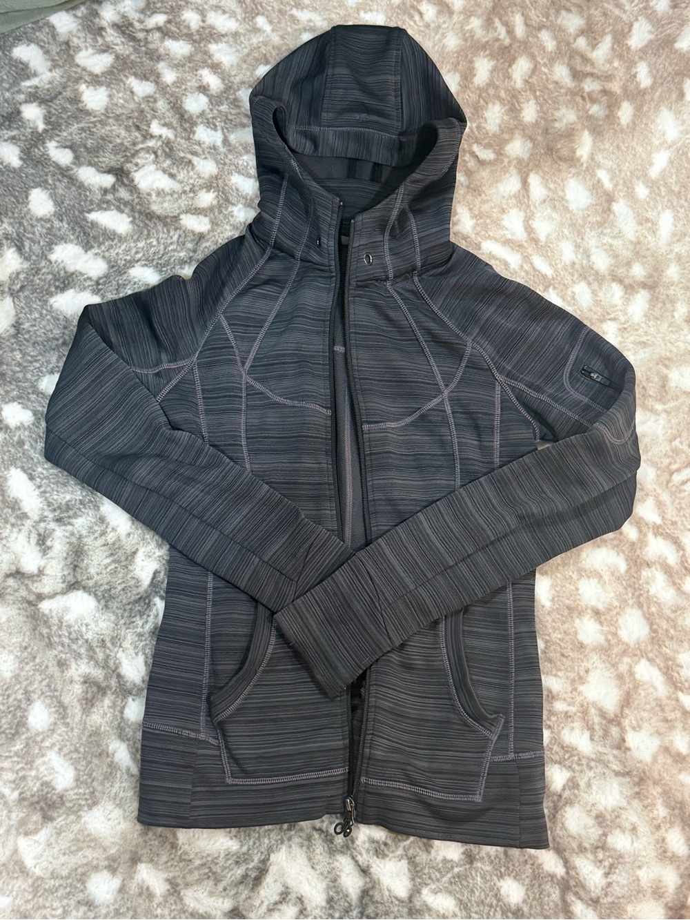 Athleta Hooded Full-Zip Performance Jacket — Excellent Used Condition